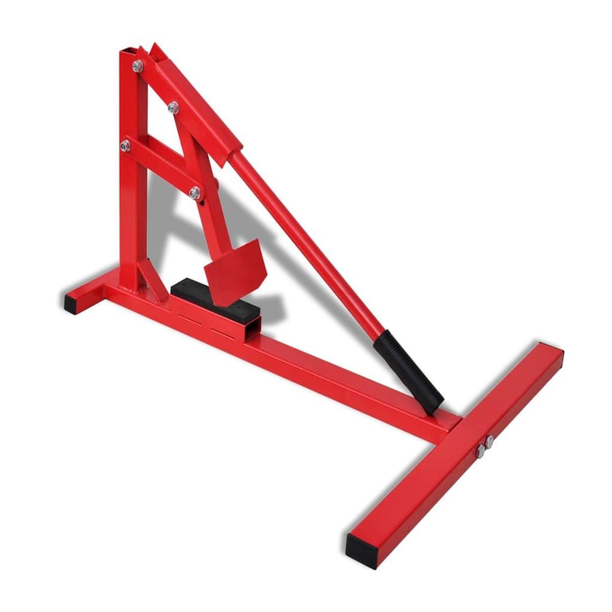 VIDAXL Demonte-pneu moto professionnel Rouge