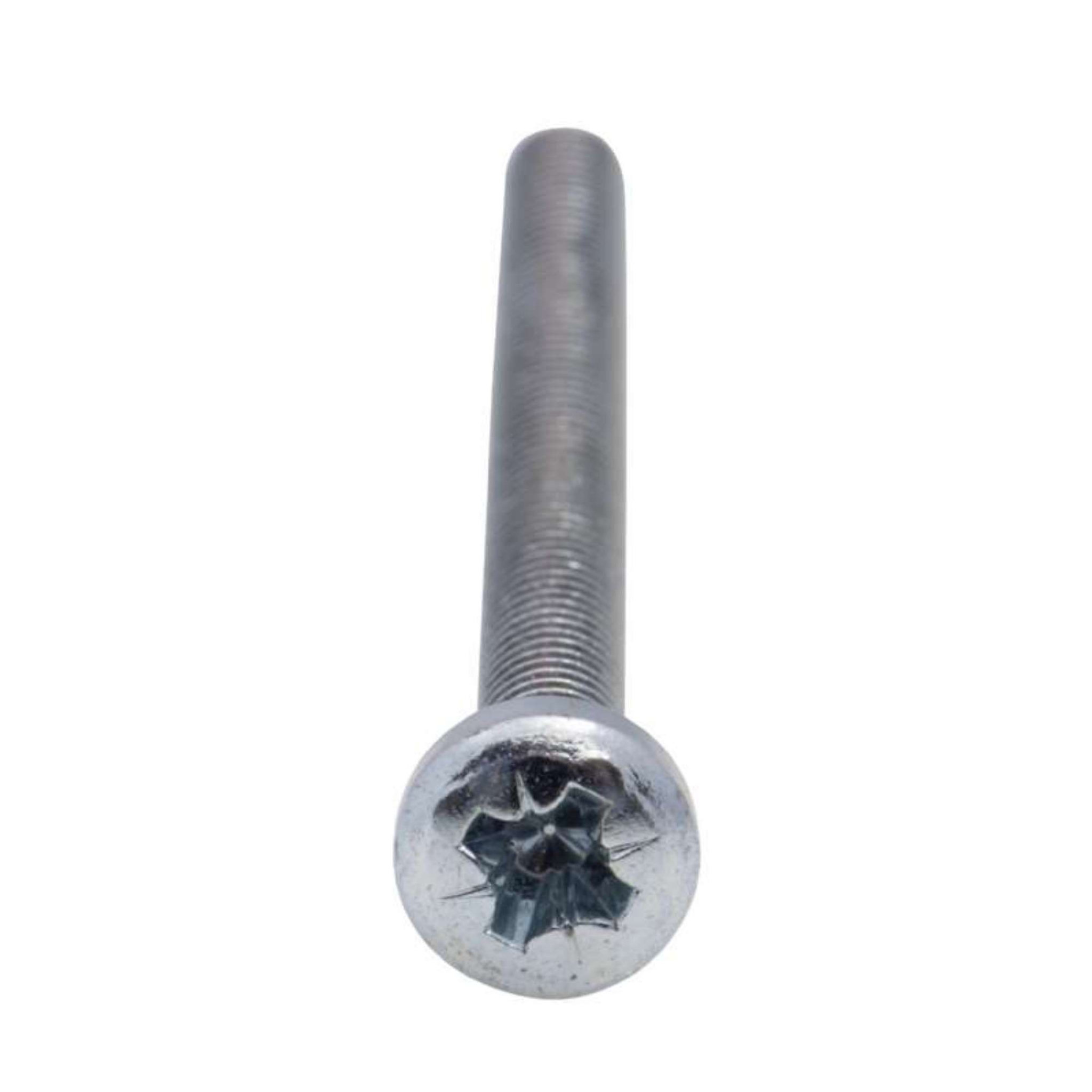 Voir la diapositive 4 :  Vis à métaux zinguée tête cylindrique bombée PZ cruciforme Vissal Ø 6x50 mm  lot de 6 vis+écrou