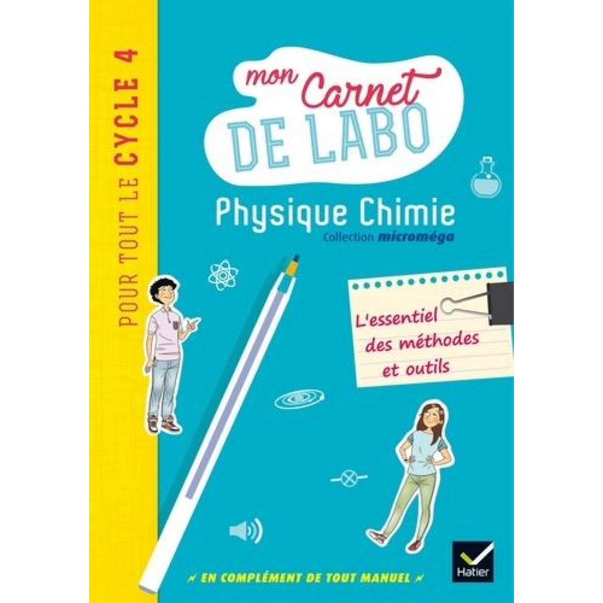 PHYSIQUE CHIMIE CYCLE 4. MON CARNET DE LABO, Daujean Christophe