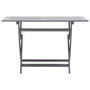 Voir la diapositive 3 : VIDAXL Table de jardin pliable 120x70x75 cm Bois d'acacia massif