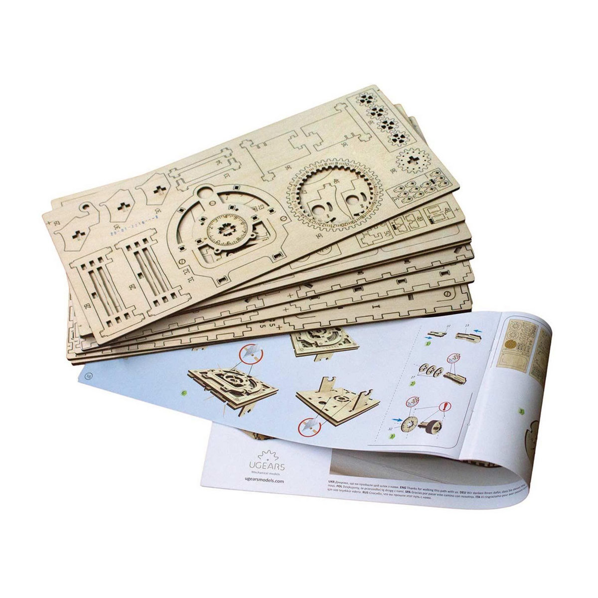 Graine créative Maquette En Bois 3D - Boîte à Trésors 14,2 Cm