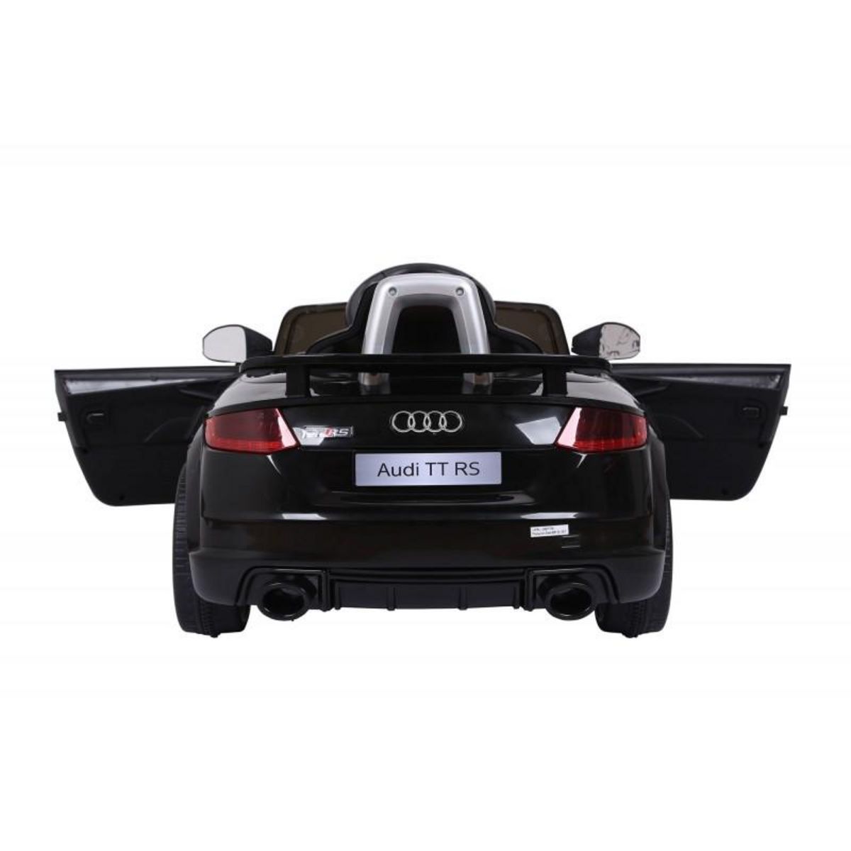 Audi Audi TT RS Voiture Electrique Enfant (2x25W) 103x62x44 cm - Marche av/ar, Phares, Musique, Ceinture et Télécommande parentale