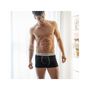 Voir la diapositive 4 : SERGE BLANCO Lot de 4 Boxers coton homme Uni