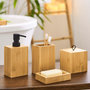 Voir la diapositive 2 : Paris Prix Distributeur de Savon en Bambou  Hanoi  18cm Naturel