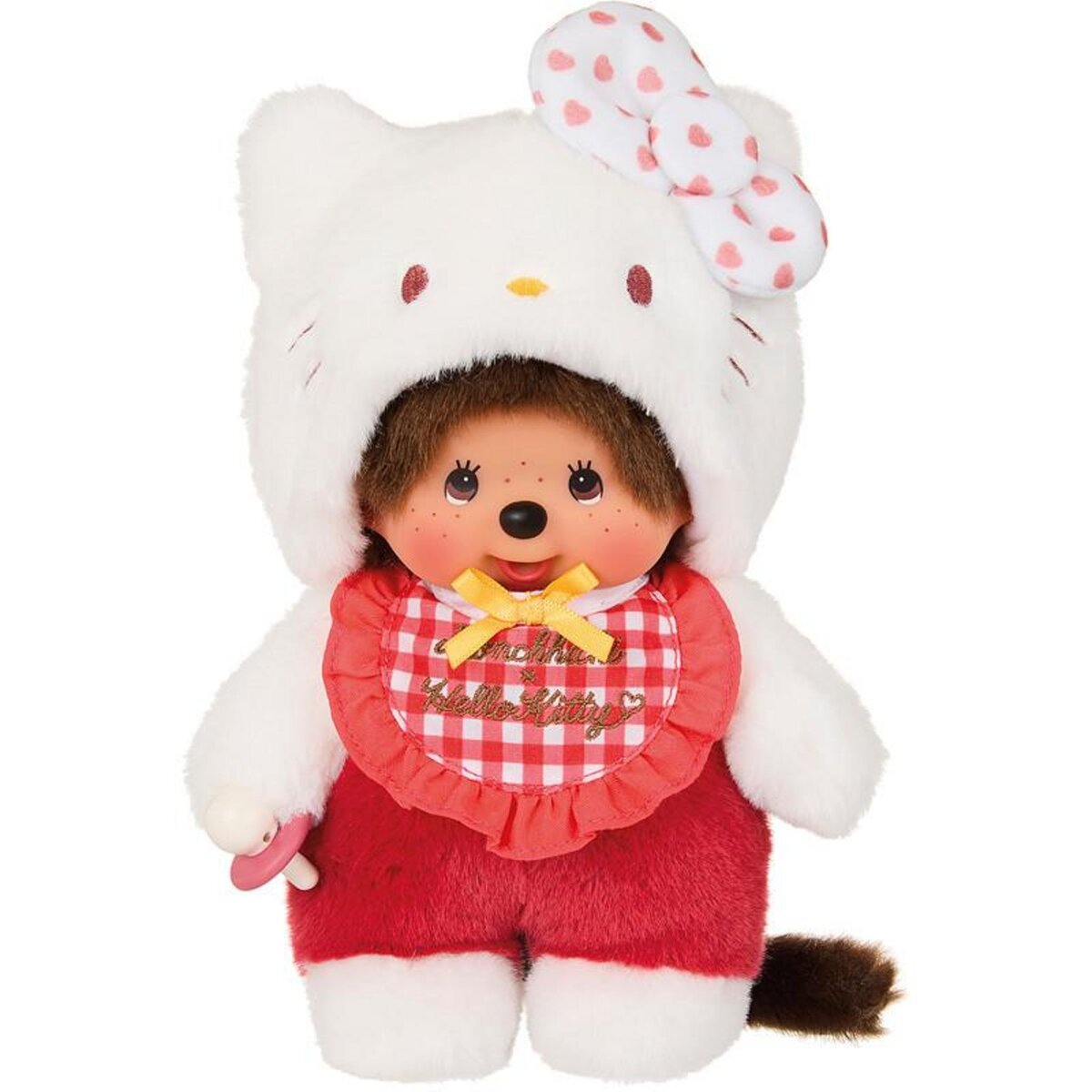 BANDAI Monchhichi blanc Hello Kitty BANDAI BAISE205882