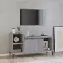 VIDAXL Meuble TV Sonoma gris 100x35x55 cm Bois d'ingenierie