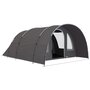 Voir la diapositive 1 : OUTSUNNY Tente camping 6 places - tente tunnel familiale - imperméabilité 5000mm - dim. 4,6 x 3,2 x 1,9 m - sac inclus - gris