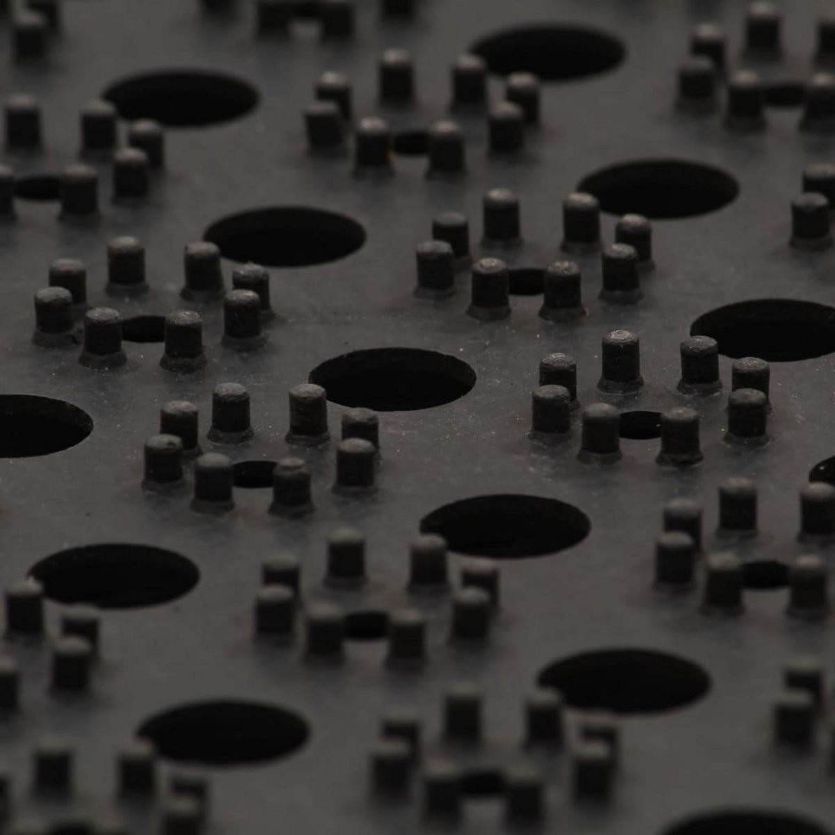 VIDAXL Tapis caoutchouc 22 mm 100 x 200 cm