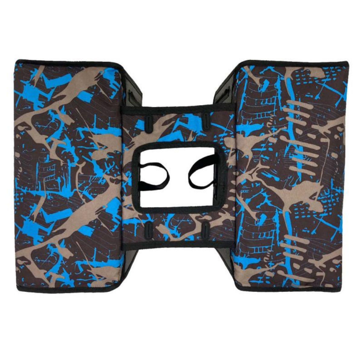 Willex Willex Sacoches de vélo 30 L Ice Tarpaulin bleu et noir