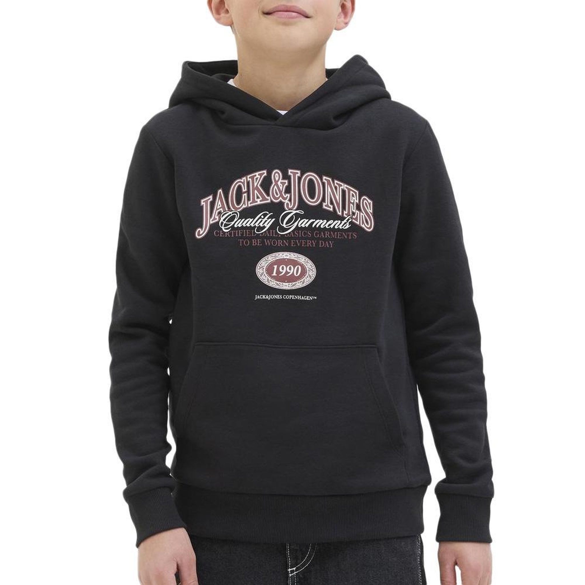 Jack & Jones Sweat  Garçon Jack & Jones Aris. Coloris disponibles : Noir