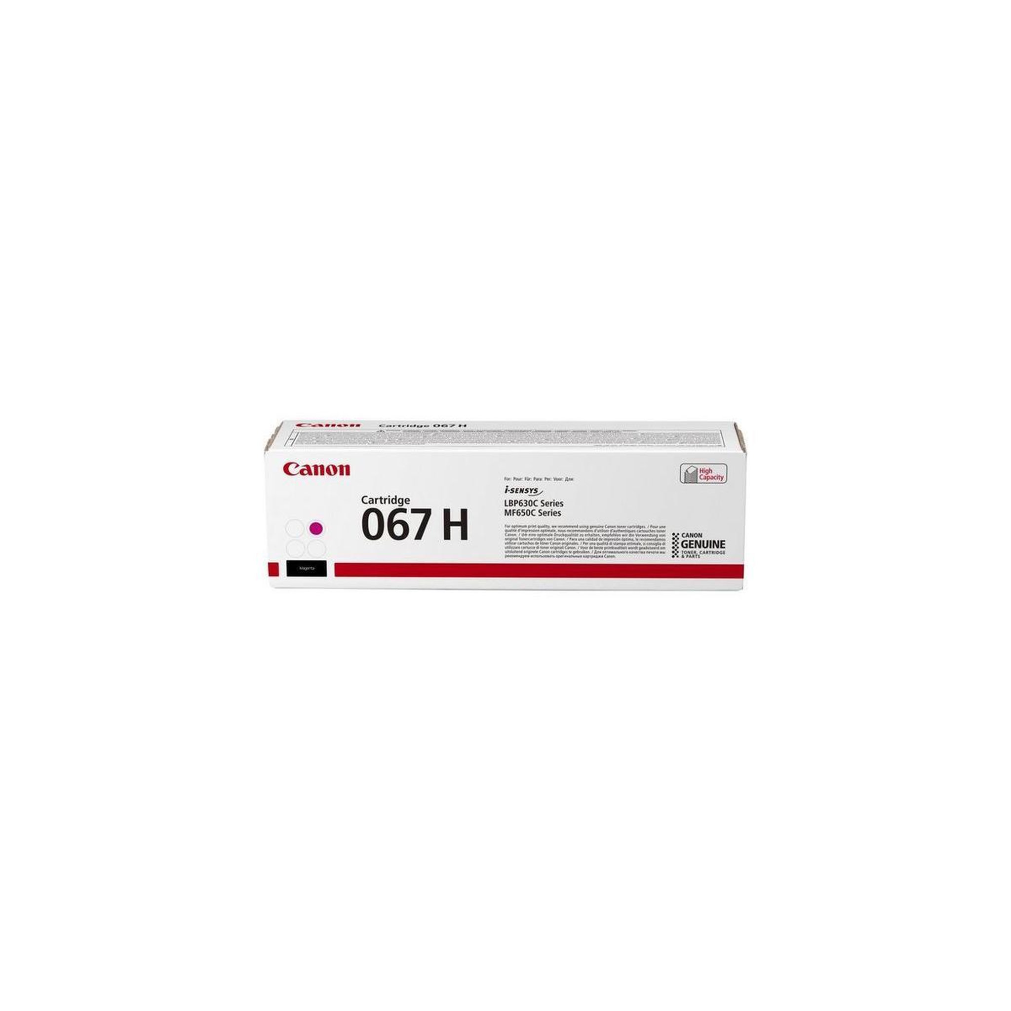 Voir la diapositive 2 : Canon Cartouche de toner Canon 067 H Haute capacité magenta original pour i-SENSYS
