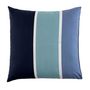 Voir la diapositive 3 : ATELIER DU COTON Housse de couette 260x240 + 2 taies Azul coton Percale 71 fils