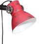 Voir la diapositive 5 : VIDAXL Lampadaire 25 W rouge delave 25x25x90/160 cm E27