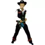 FUNNY FASHION Costume De Clint Le Cowboy - 5/7 ans (110 à 122 cm)