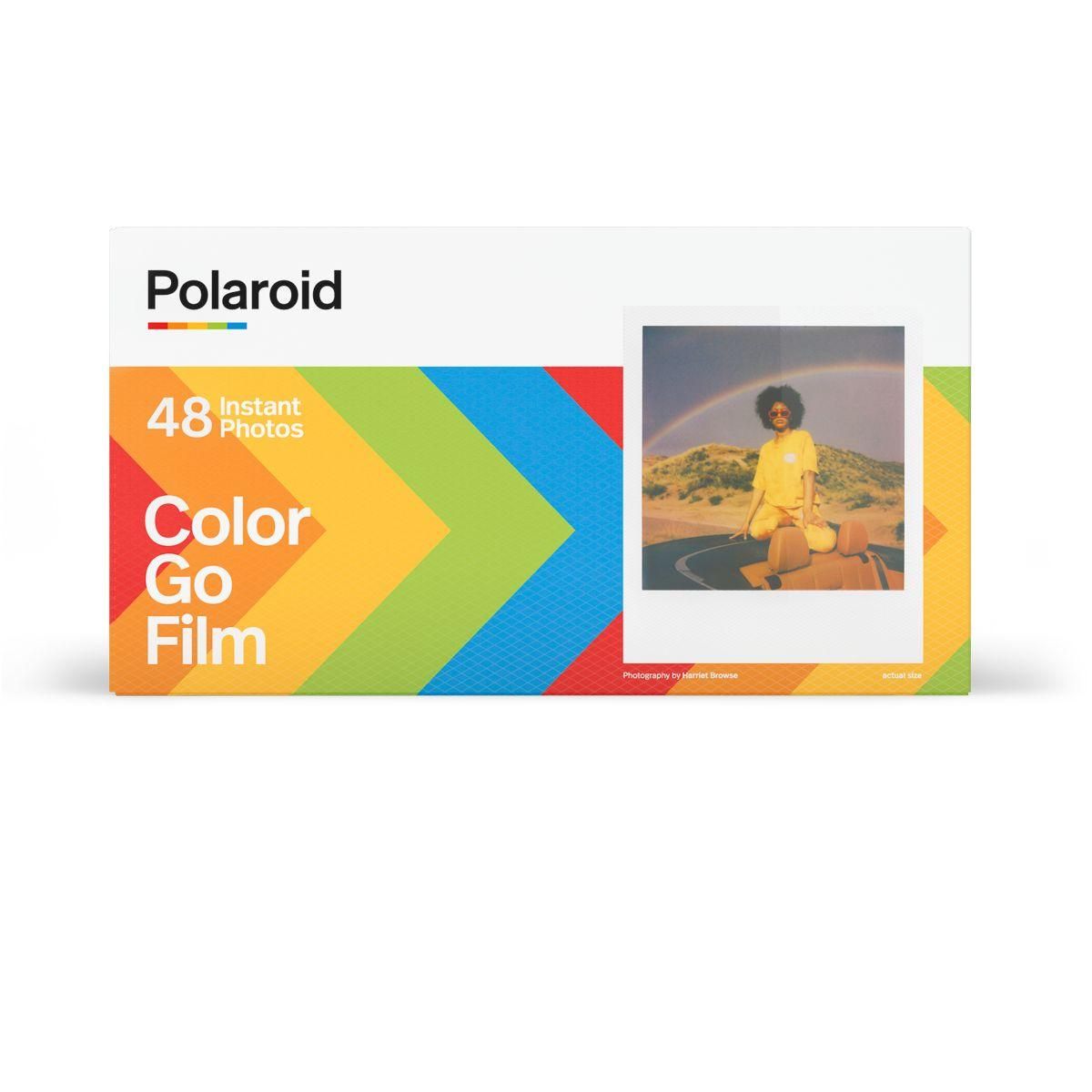 POLAROID Papier photo instantané Go cadre blanc (x48)