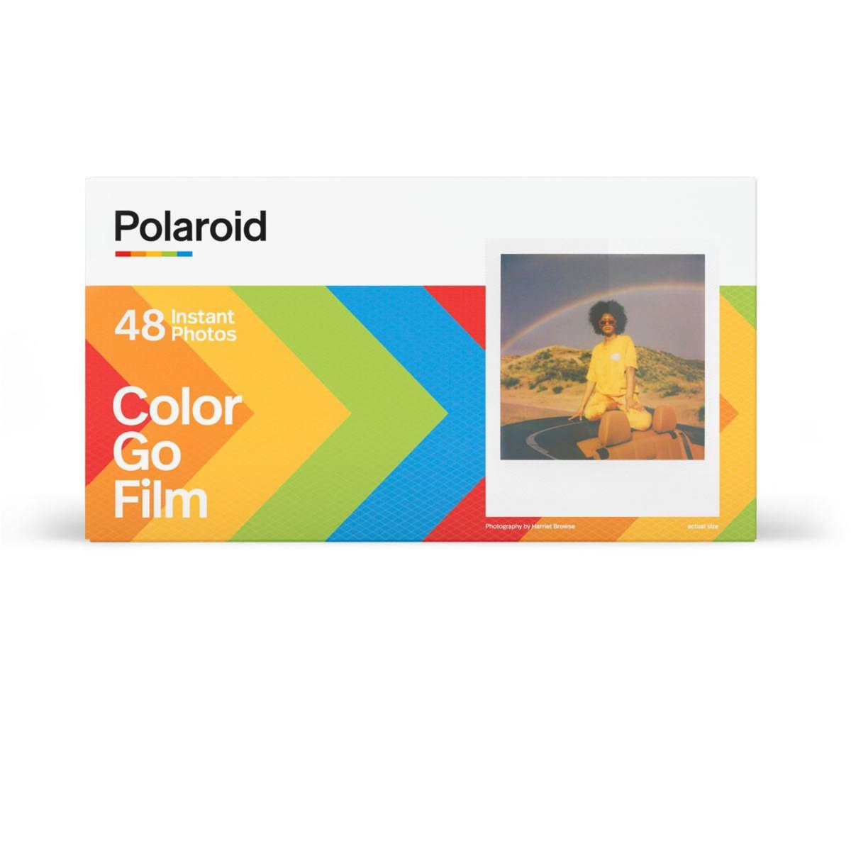 POLAROID Papier photo instantané Go cadre blanc (x48)