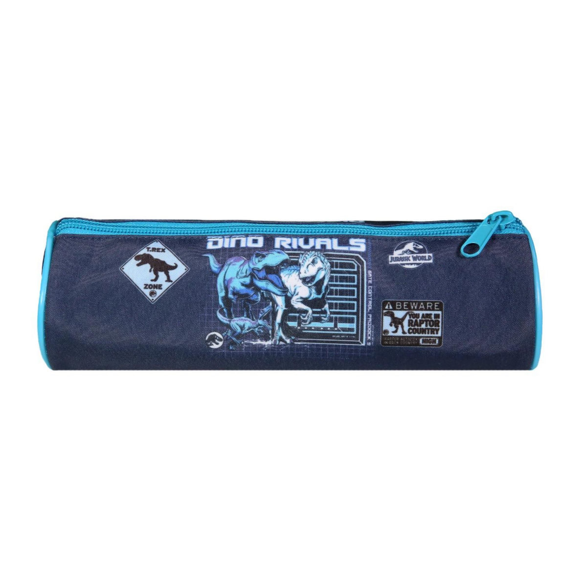 Bagtrotter BAGTROTTER Trousse scolaire ronde Jurassic World Bleu