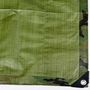 Voir la diapositive 3 :  Bâche camouflage 130g/m2 Werkapro 5x8m