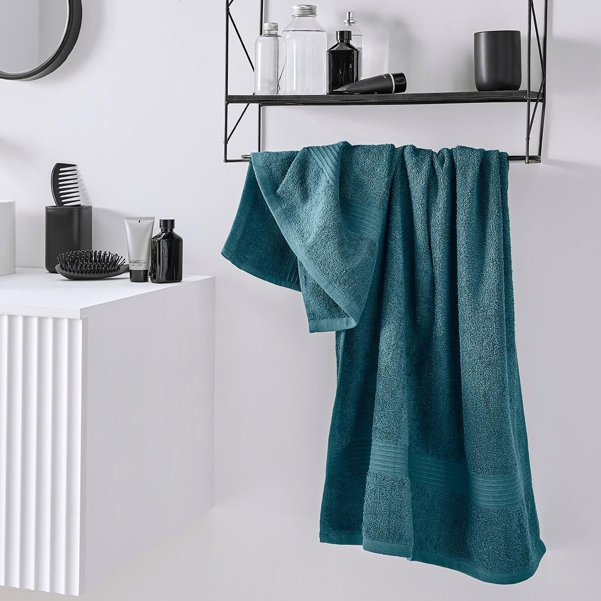 TODAY Drap de bain uni en coton 450 g/m²