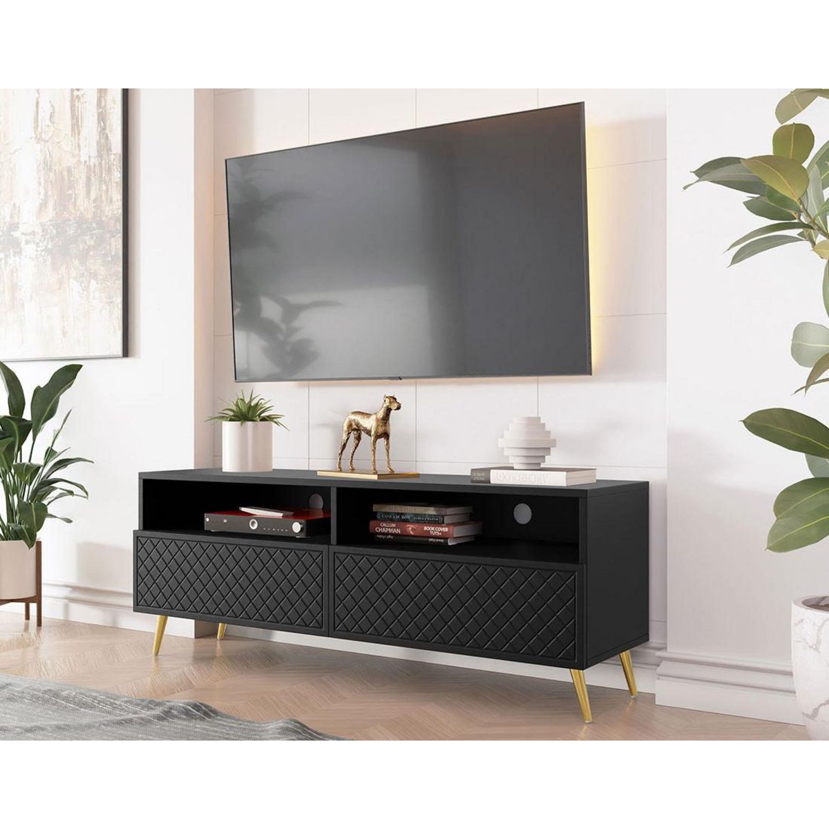 BEST MOBILIER Sorolla - meuble tv - 150 cm