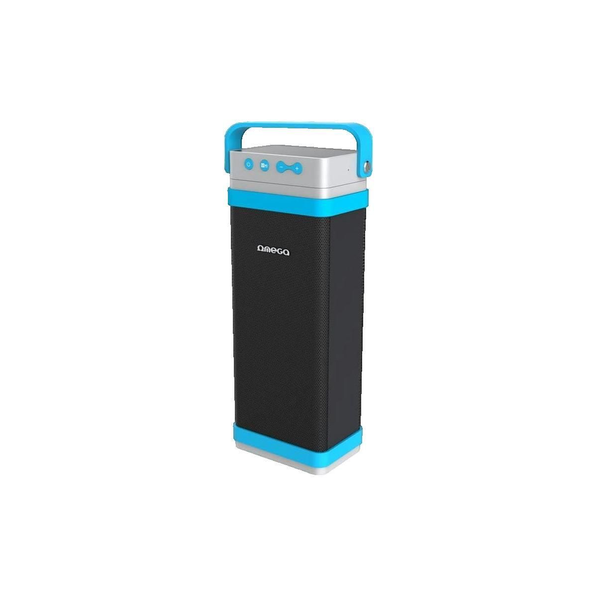 Omega Enceinte portable Bluetooth Omega OG095 Noir et Bleu