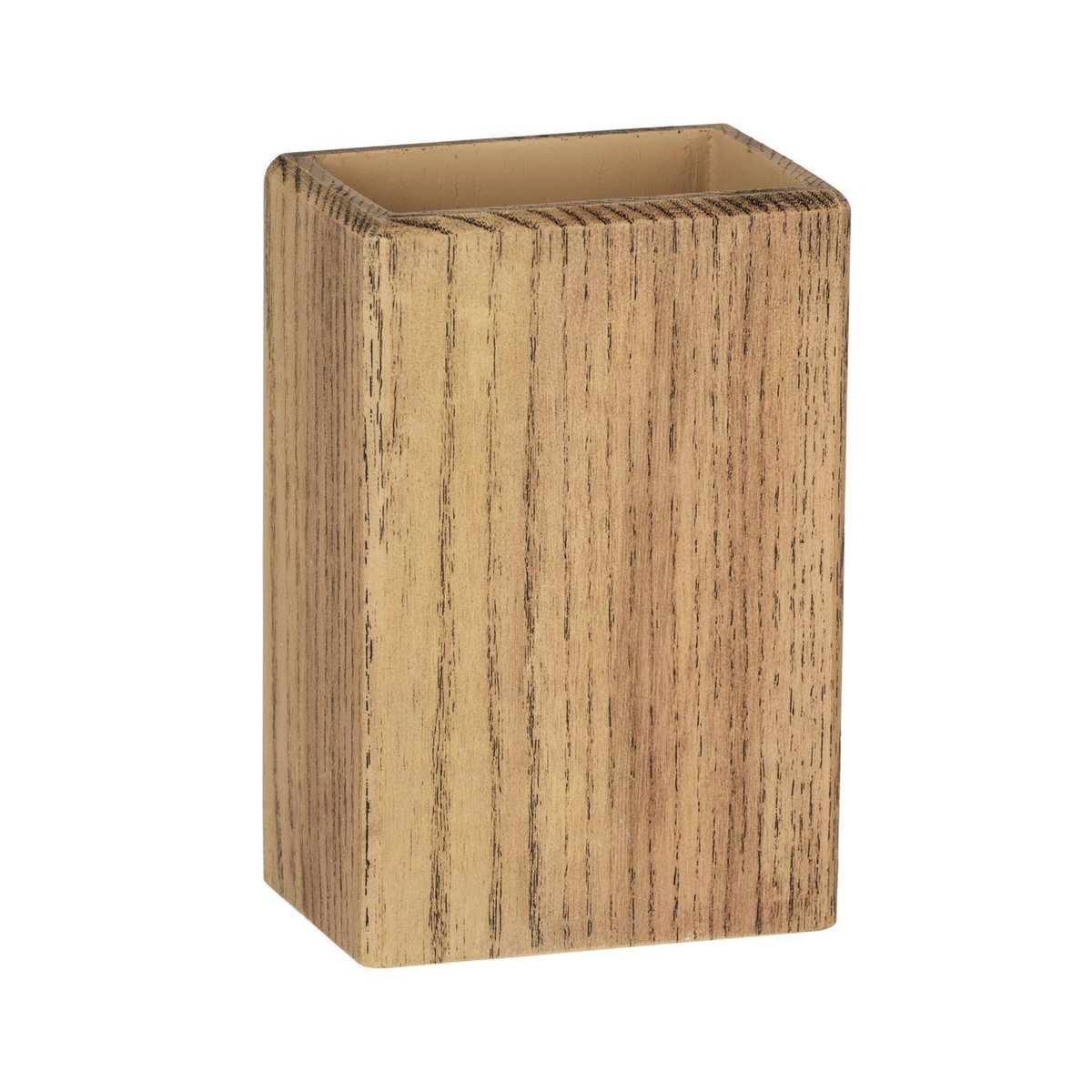 Wenko Gobelet de salle de bain scandi Marla - Marron