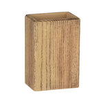 Wenko Gobelet de salle de bain scandi Marla - Marron