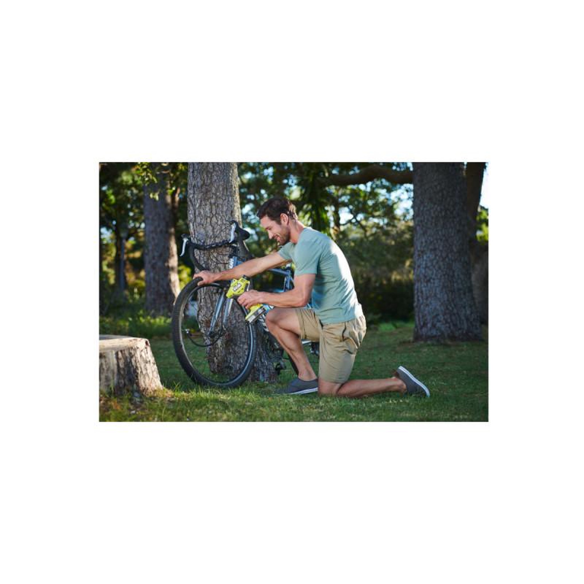Voir la diapositive 3 : Ryobi Compresseur RYOBI 18V One Plus - sans batterie ni chargeur R18PI-0