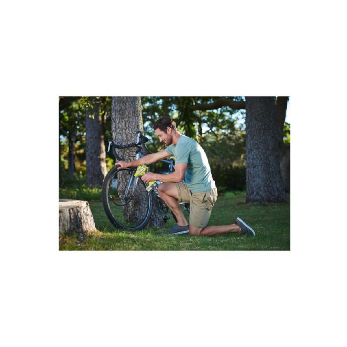 Ryobi Compresseur RYOBI 18V One Plus - sans batterie ni chargeur R18PI-0