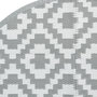 Voir la diapositive 5 : VIDAXL Tapis d'exterieur ARAKIL gris Ø200 cm PP