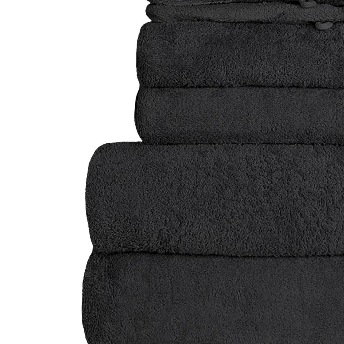 Sensei Maison Ensemble de bain 6 pièces 500 g/m² STUDIO (2 draps de douche +2 serviettes de toilette + 2 gants)