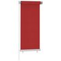 Voir la diapositive 2 : VIDAXL Store roulant d'exterieur 60x140 cm Rouge PEHD