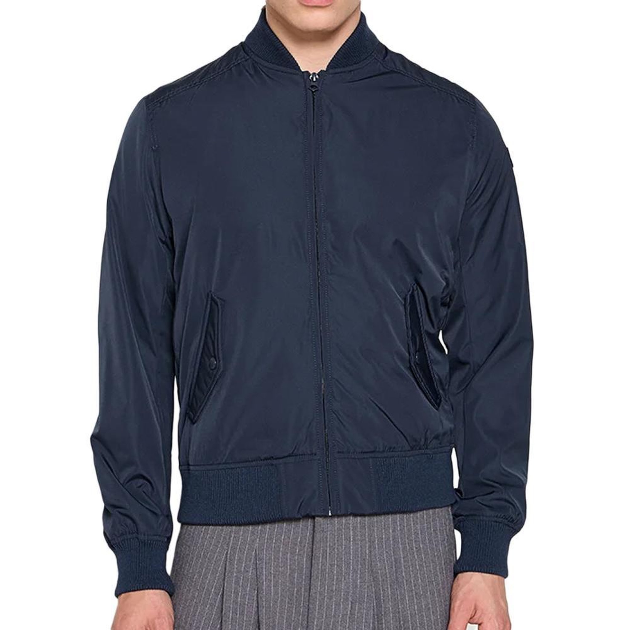 Schott Blouson Marine Homme Schott ASTRA. Coloris disponibles : Bleu