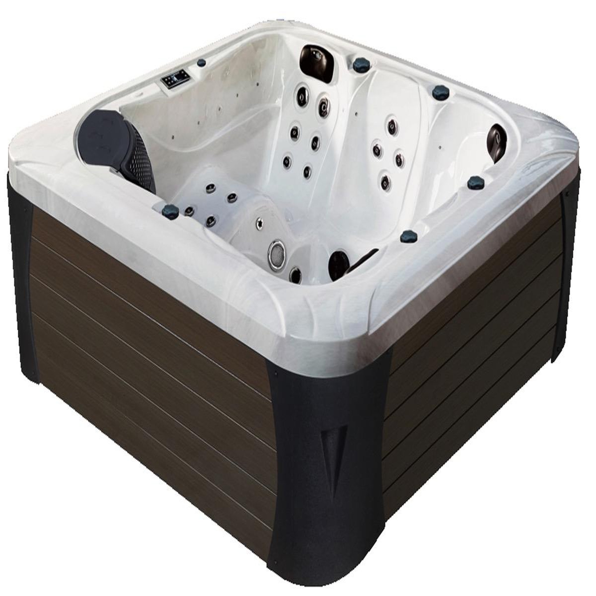 water'clip Spa rigide 5 places - 216 x 216 x 90 cm HOUSTON