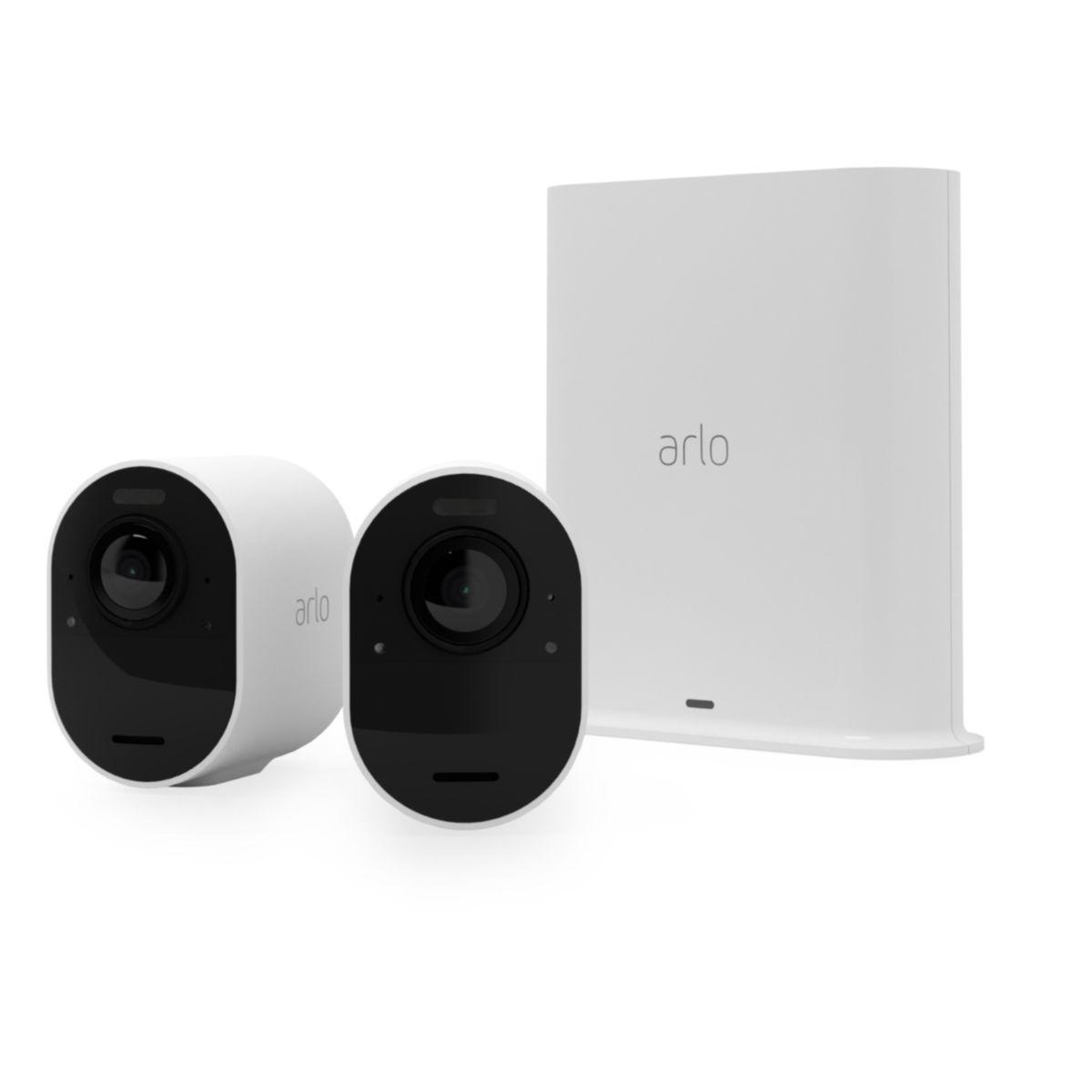 ARLO Caméra de surveillance 2 caméras extérieures blanches Ultra 2