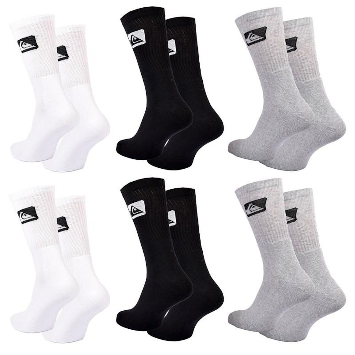 QUIKSILVER Chaussettes QUIKSILVER CUSHIONED CREW
