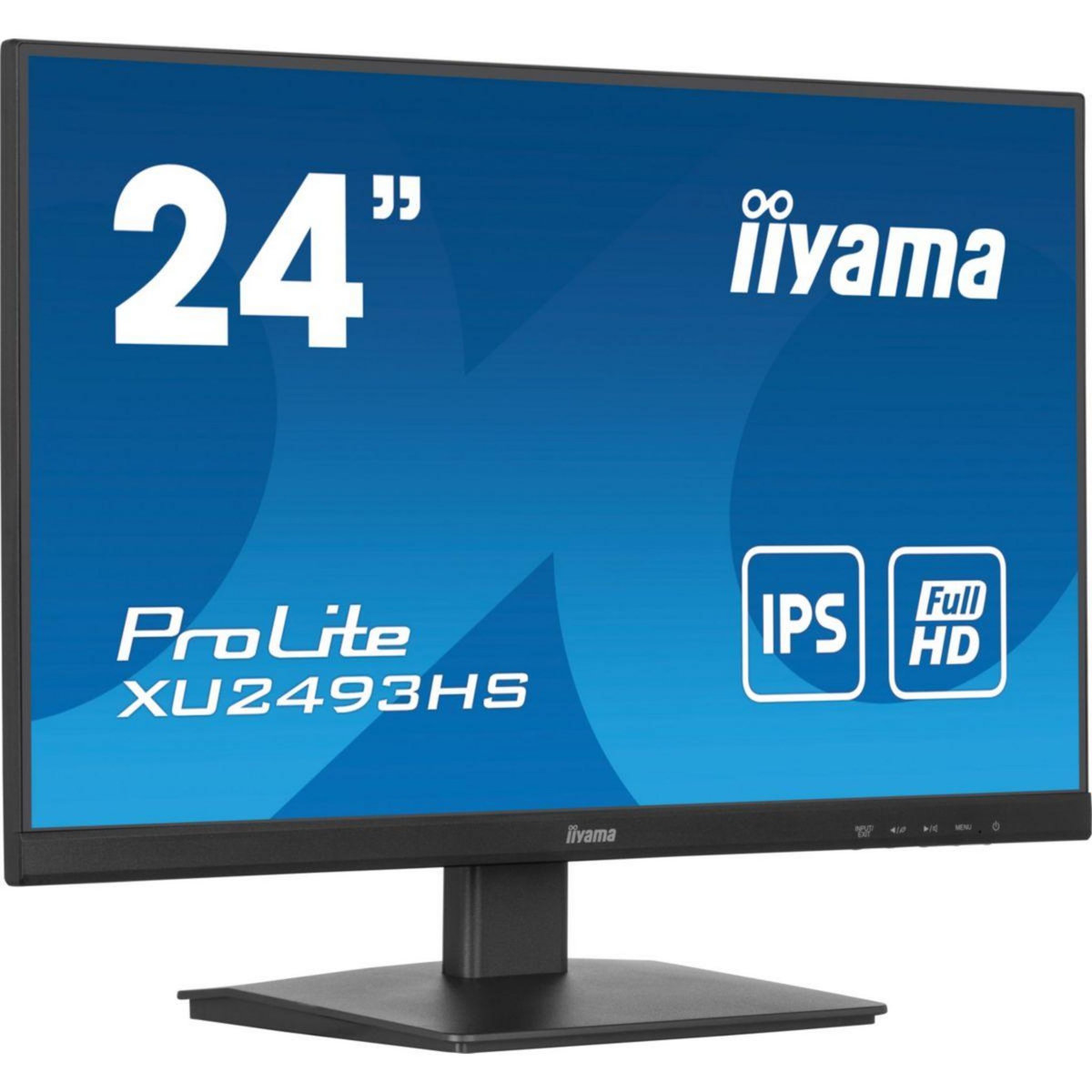 Iiyama Ecran PC PROLITE XU2493HS-B6 24'' Plat IPS