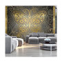 Voir la diapositive 1 : Paris Prix Papier Peint  Golden Butterfly