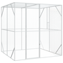 Voir la diapositive 2 : VIDAXL Aviary pour oiseaux Anthracite 209x202x214 cm Acier