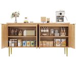 MERAX Buffet. Coloris disponibles : Blanc, Marron