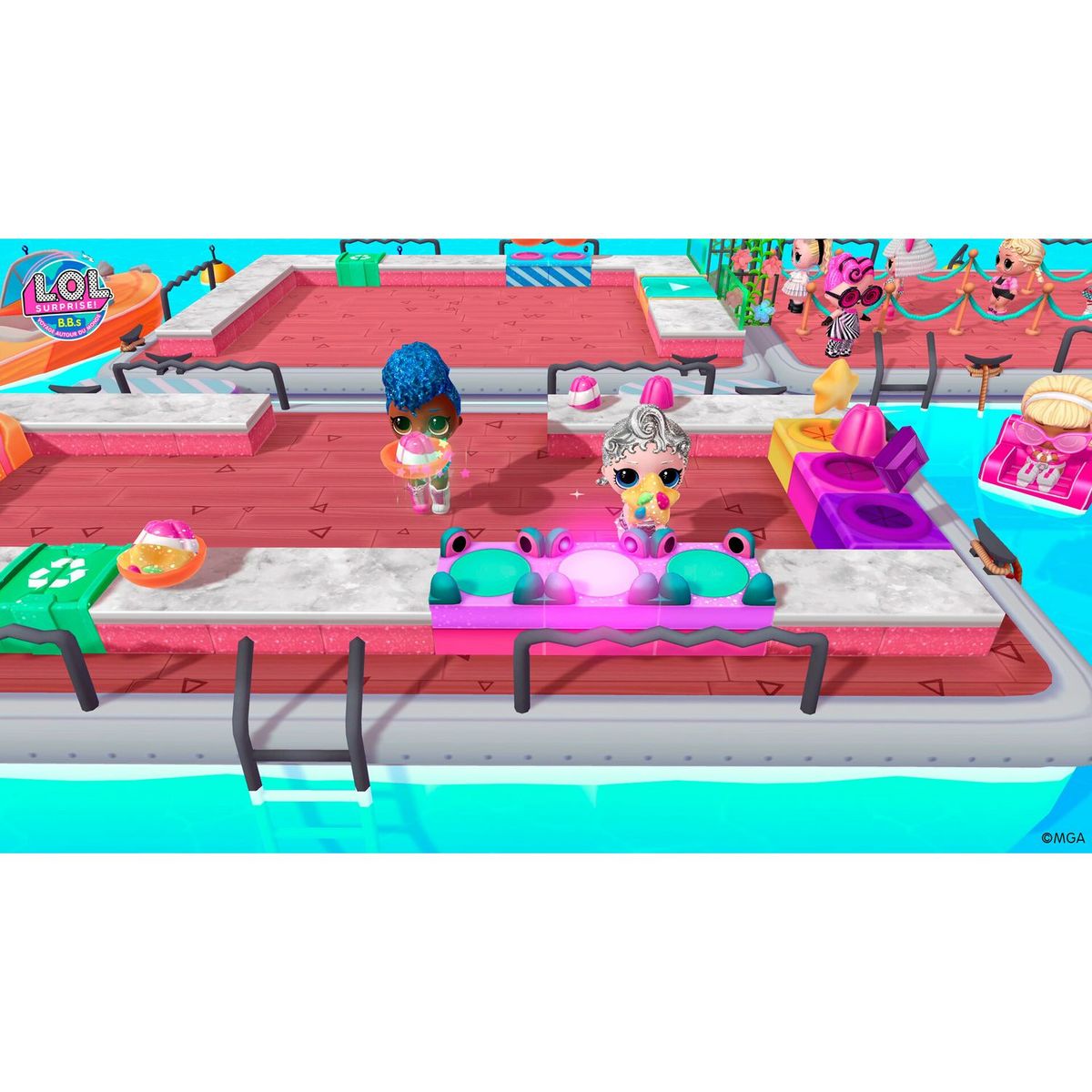 L.O.L. Surprise ! B.B.S Voyage autour du monde Edition Exclusive Auchan Nintendo Switch