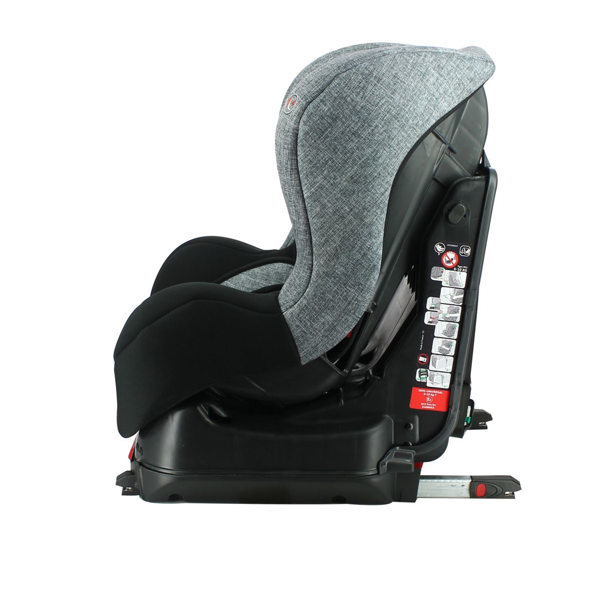Voir la diapositive 4 : NANIA Siège auto isofix  groupe 0/1 COSMO Nania Silver