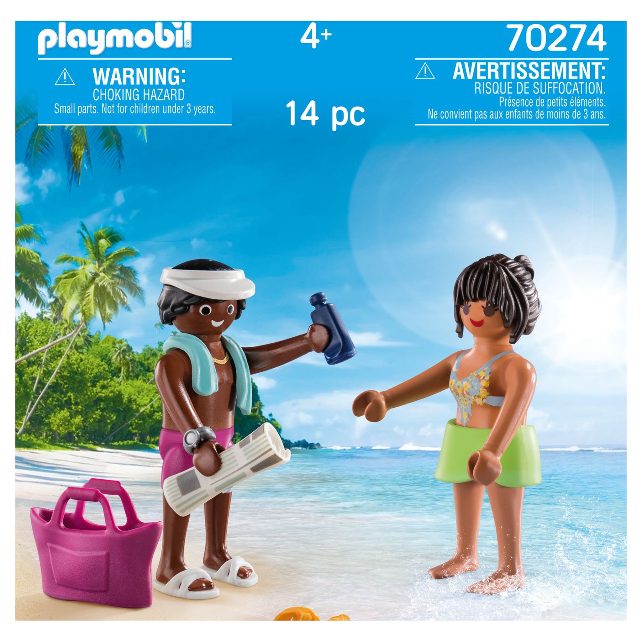 Voir la diapositive 3 : PLAYMOBIL 70274 - Couple de vacanciers