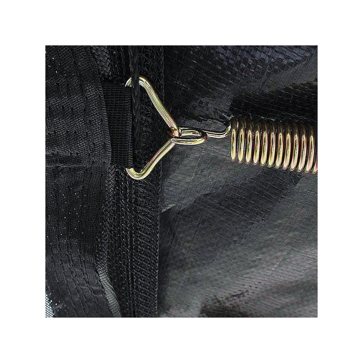 Habitat et Jardin Trampoline prestige  jumper  2,44 m et panier basket