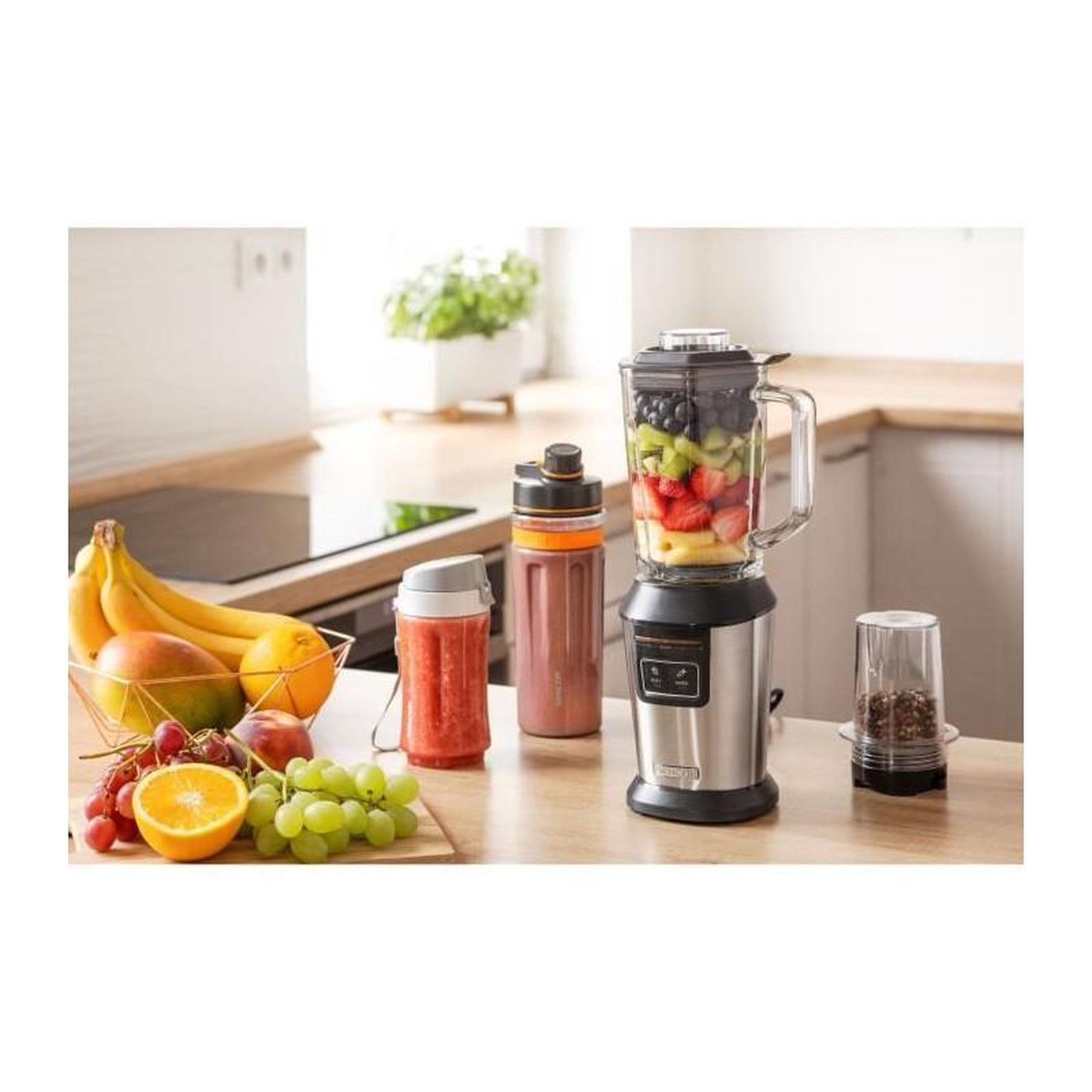 Voir la diapositive 2 : SENCO Blender smoothie - SENCOR - SBL 7570SS - 800 W - Argent