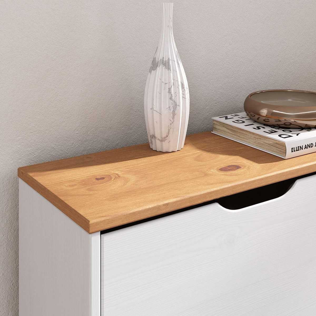 IDIMEX Meuble à chaussures en pin BASIL