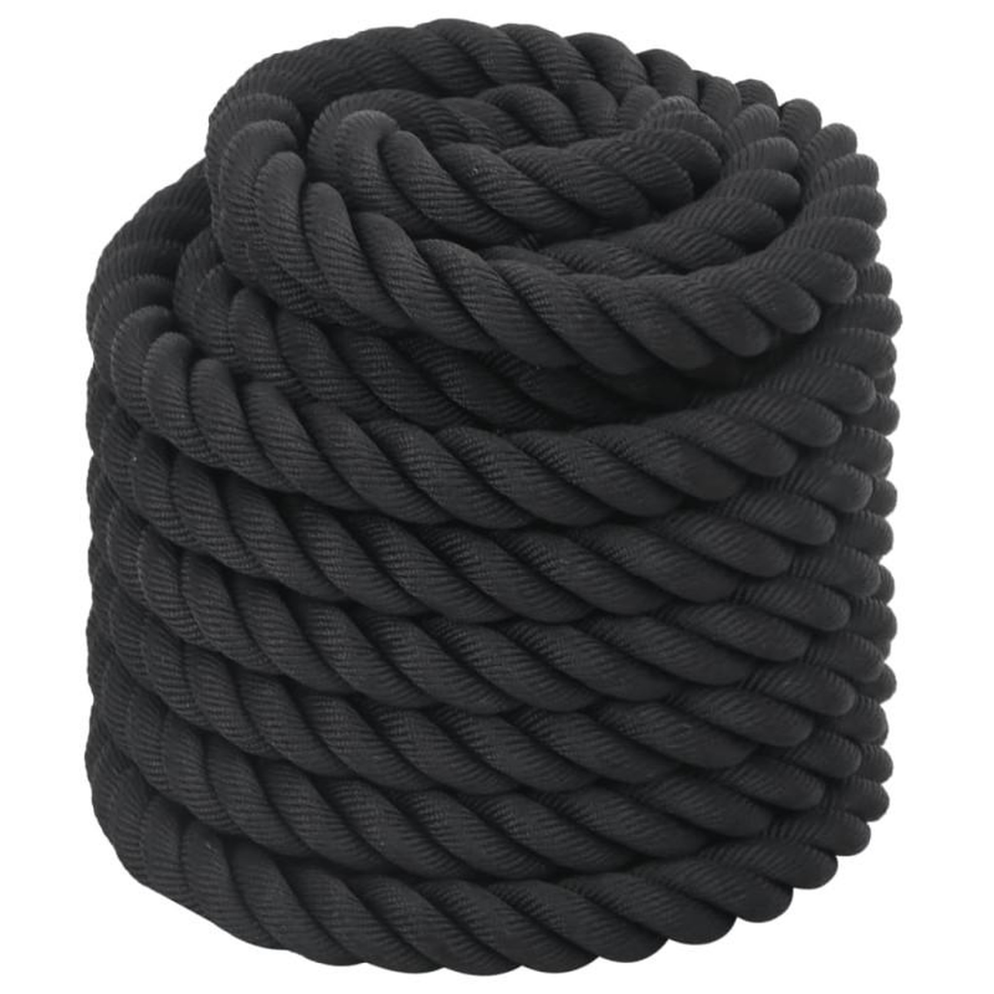 Voir la diapositive 4 : VIDAXL Corde de combat noir 15 m 11 kg polyester
