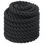Voir la diapositive 4 : VIDAXL Corde de combat noir 15 m 11 kg polyester