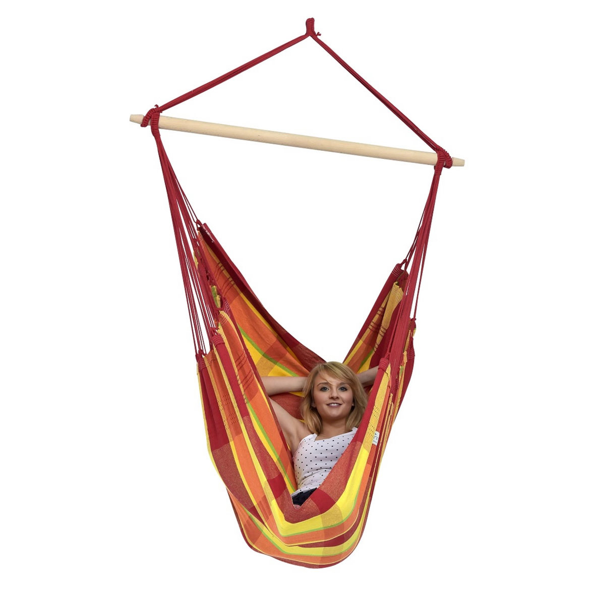 Fauteuil suspendu king size Brasil Papaya