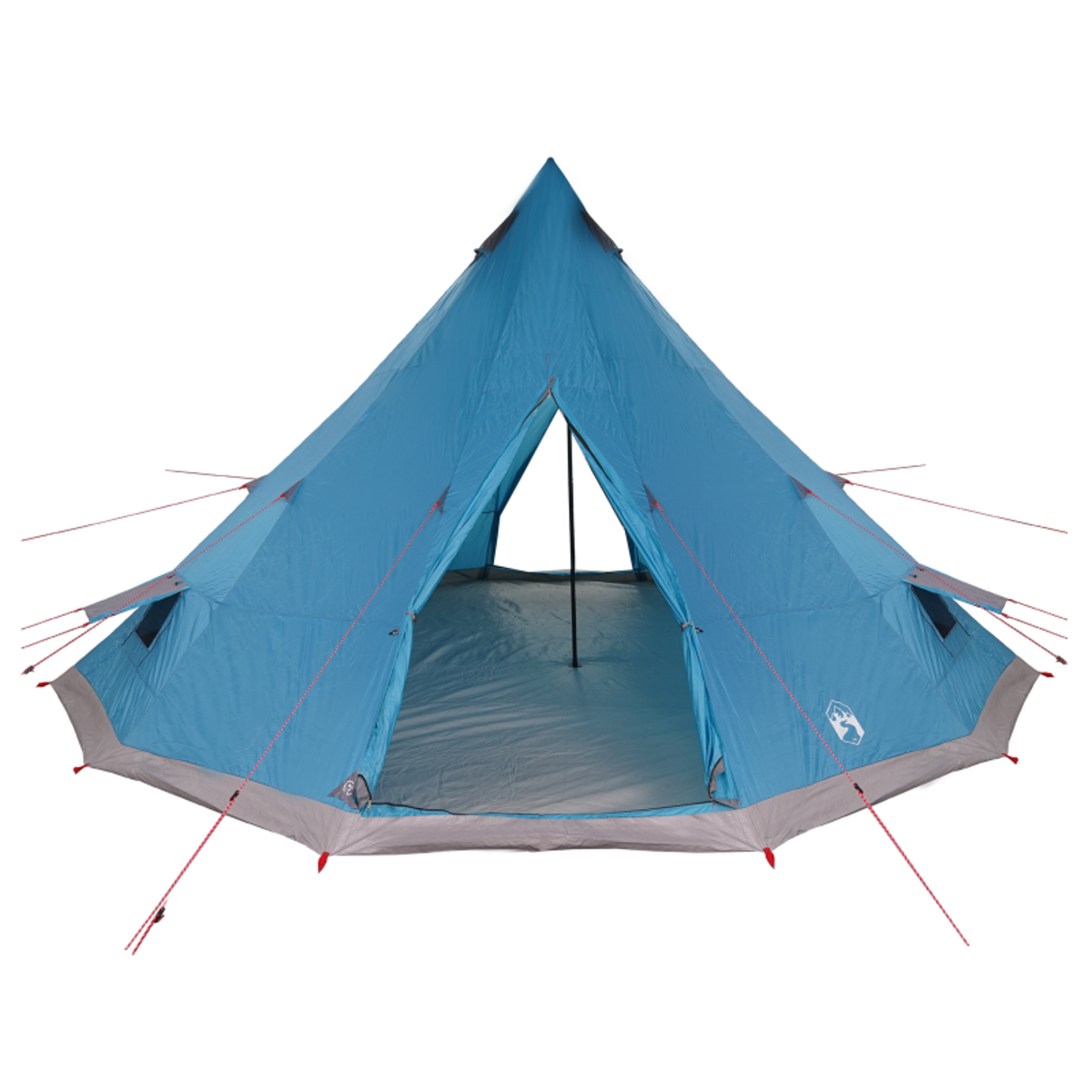 VIDAXL Tente Familiale Tipi Bleue Imperméable pour 12 Personnes